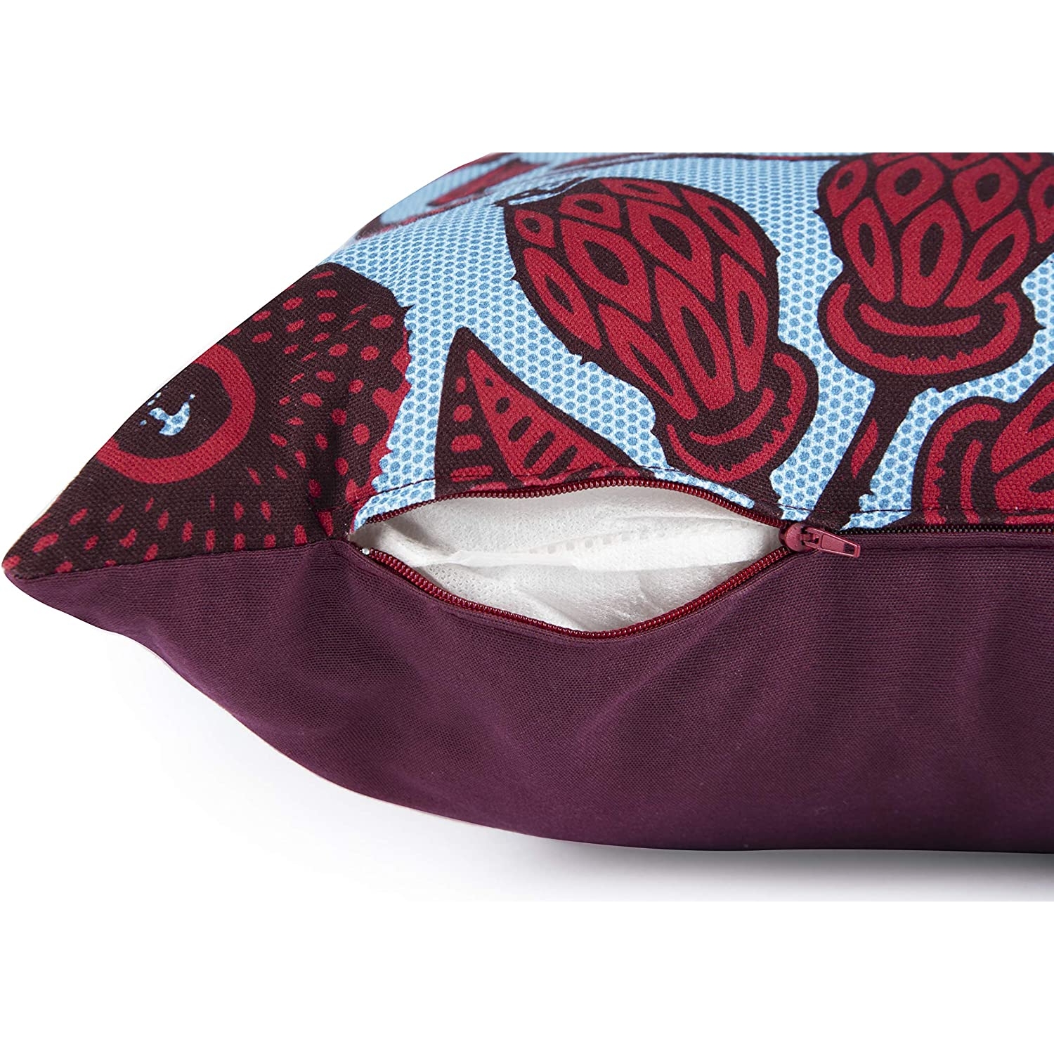 Coussin décoratif Afrika 45x45, rembourrage de taie d'oreiller en coton inclus Excelsa